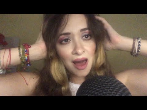 Mouth sounds, nail scratching, hair touching