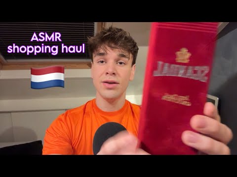 ASMR Whispered Shopping Haul🇳🇱 (dutch/nederlandse versie)