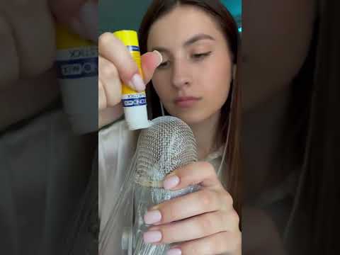 Asmr glue on microphone