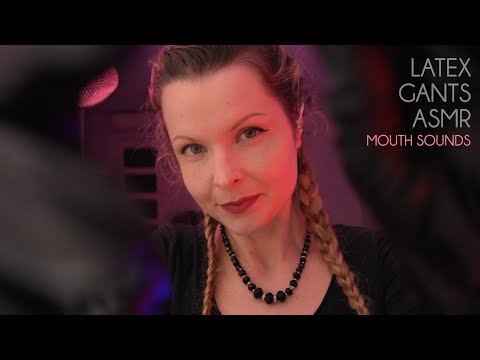 ASMR français roleplay GANTS latex, MOUTH SOUNDS ( Je m'occupe de ta cuir chevelu )