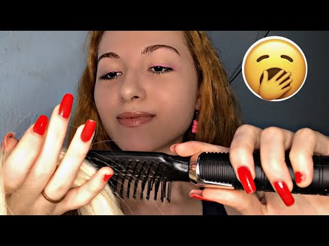 ASMR - MEXENDO NO SEU CABELO ATÉ VOCÊ DORMIR!!! 😴 (SINTA SONINHO AQUI)