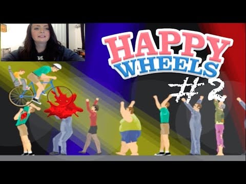 INSANE CROWD SURFING!!! (Happy Wheels #2)