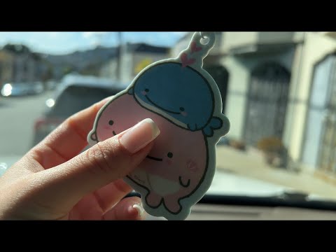 asmr lofi car tour + sofe spoken whispering