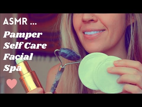 ASMR FACIAL PAMPER SKIN CARE ROUTINE VIEWER INVOLVEMENT! 페이셜 팸퍼 스킨 케어
