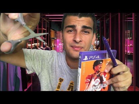 ASMR Vendeur de triggers Roleplay
