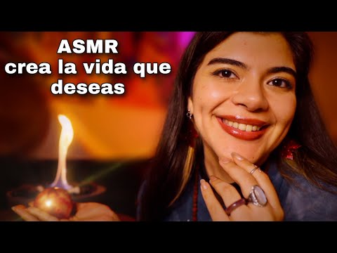 ASMR Afirmaciones positivias 🔥 Enciende el fuego de tu creatividad y crea la vida que deseas 🔥