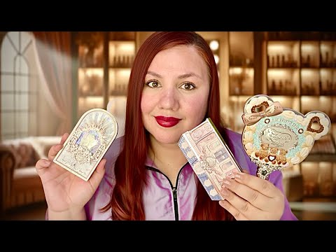 ASMR Roleplay VENDEDORA de Cosmeticos #FlowerKnows para DORMIR