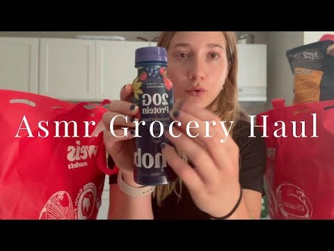 Lofi ASMR Grocery Haul