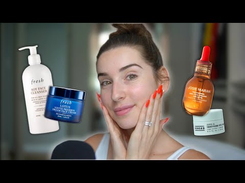 ASMR Skin Care Routine