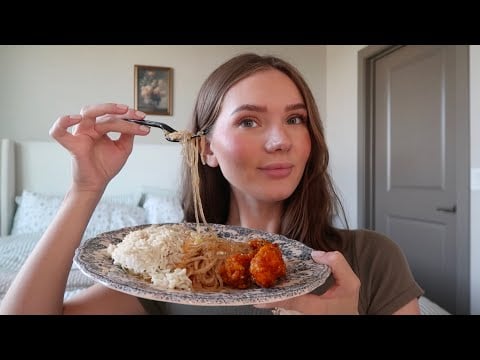 ASMR | eating korean bbq *mouth sounds*