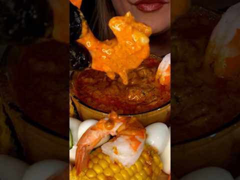 Would you eat THIS?? 🫣 #asmr #seafoodboil #food