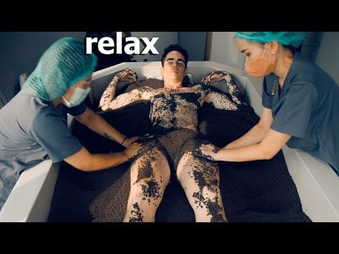 ASMR: Ho Provato il Bagno di Rocce Bollenti con MASSAGGIO a 4 Mani per Perdere Peso!