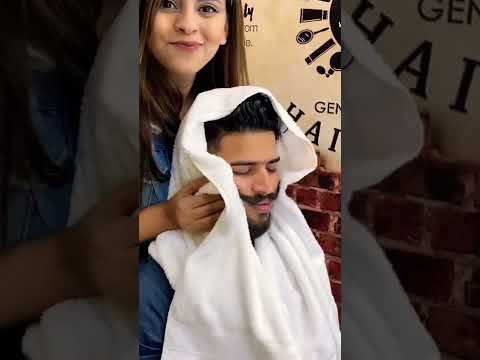 ASMR Firoz Relaxing Hair Shampoo Hair Treatment #scalp treatment Relaxing Massage