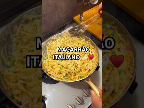 Receita de Macarrão Italiano #receitafacil #pasta #food