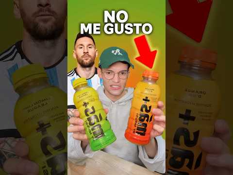 MESSI SACO ESTAS BEBIDAS Y HOY LAS VOY A CALIFICAR #asmr #funny