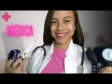 ASMR ROLEPLAY MÉDICA TE EXAMINANDO