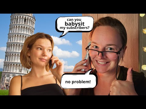 ASMR but @LarisaSpreekt tucks you in while I'm on vacation!