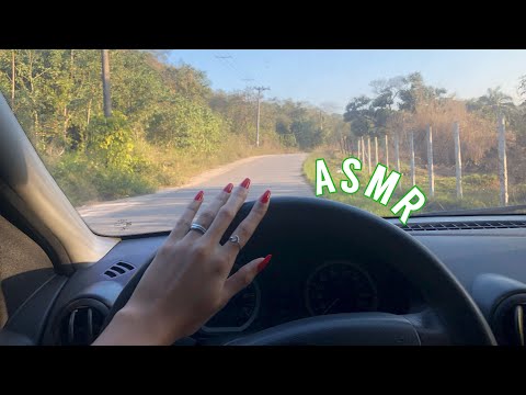 ASMR NO CARRO - tapping, no talking