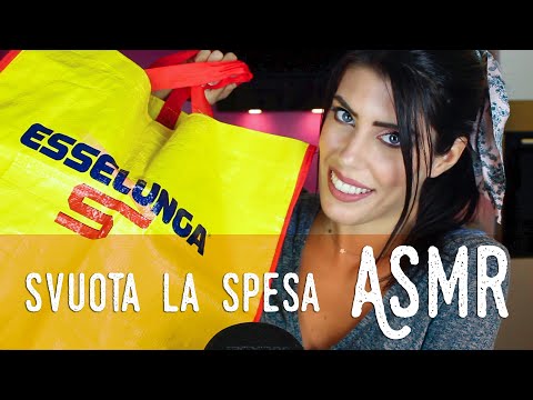 ASMR ita - 🫑 SVUOTA la SPESA di SETTEMBRE • ESSELUNGA (Whispering)