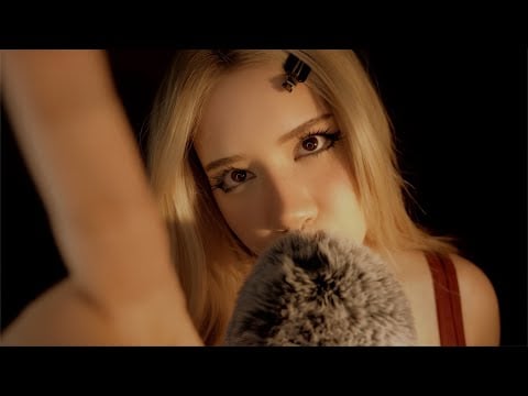 Spit painting you In the dark ASMR 