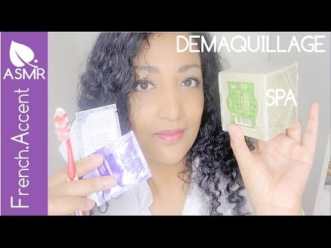 [ASMR français] Demaquillage pour la nuit  Spa Make up removal *brushing teeth Spa resort