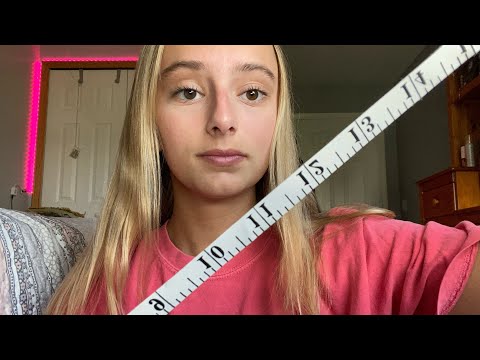 ASMR | Measuring + Inspecting You 📏