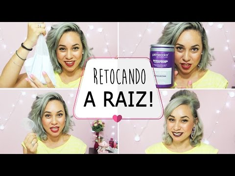 Como Retocar a Raiz em Casa - Cabelos Platinados