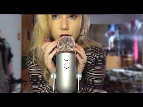 |ASMR| Super Sticky/Gooey Sounds(Lipgloss, Glove Sounds, Sticky Fingers)