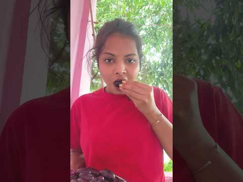 summer's healthy and tasty fruit jamun #fruitslovers #asmreating  #asmr