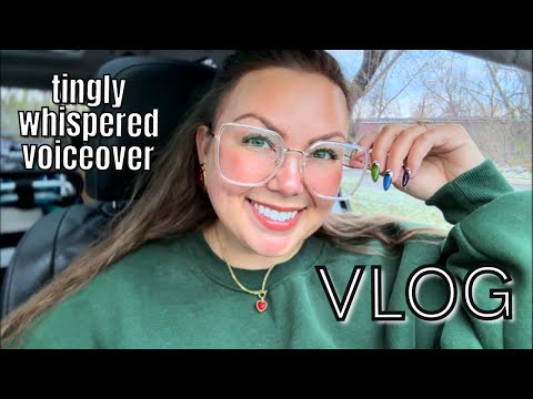 asmr/ crisp, close whisper DAY in my LIFE🫶🏼💰📸🧼 (realistic vlog) *requested voiceover*