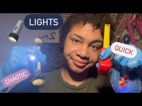 ASMR - Chaotic Light Triggers (Manii)