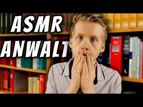 ASMR | Du bist mein ANWALT | Ich bin ein BANKRÄUBER?!