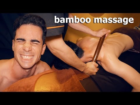 ASMR: HO PROVATO IL MASSAGGIO Vietnamita col BAMBOO CALDO!