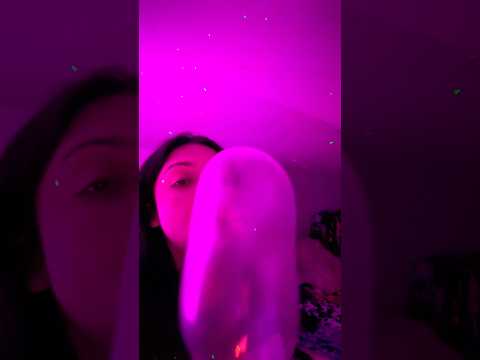 BUBBLE ASMR | blowing a HUGE wobbly bubble gum popping sounds #bubblebum #bubble