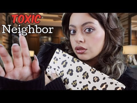 ASMR| TOXIC NEIGHBOR Plans Your Divorce Party! (PERSONAL ATTENTION)