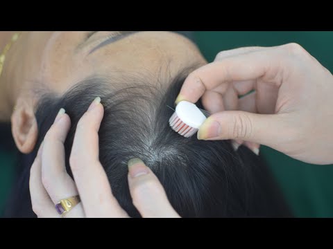 ASMR Head Scratching, Relaxing Hair Sounds, Tingle For Relieve Stress, Anxiety ( Real Person )