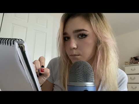 ASMR artist draws your portrait roleplay