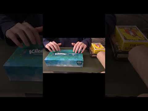 Slow & Fast Tissue Paper Box Tapping 📦 Tingly ASMR #triggersforsleep #satisfyingasmr