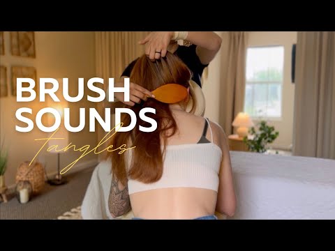 ASMR | 40 Minutes of Nonstop Hair Brushing for Deep Sleep [No Talking] [Real Person]