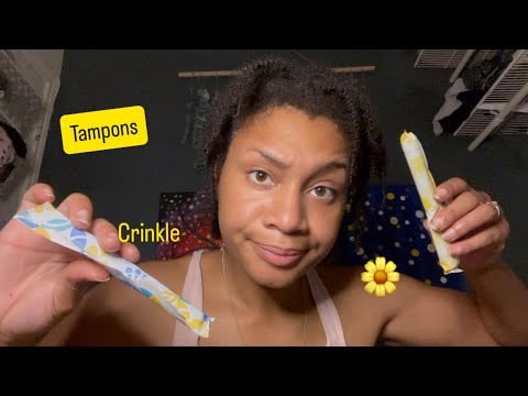ASMR - Tampon Crinkle 