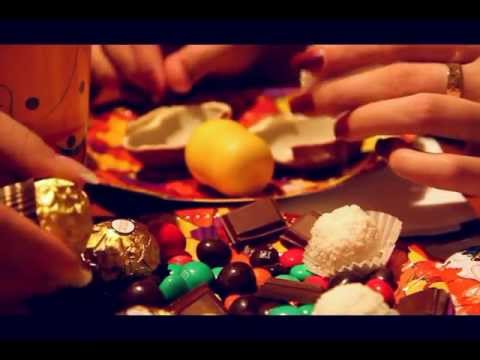 АСМР по-русски "в 4 руки" / ASMR chewing "4 sweet hands " ⒸⓈ