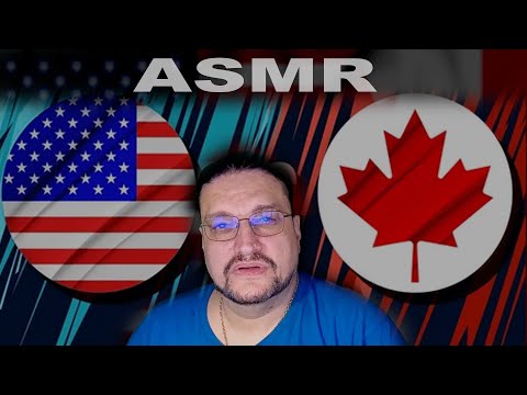 ASMR: Americans or Canadians?- Some Things Don't Match | ASMR soft spoken & whispering