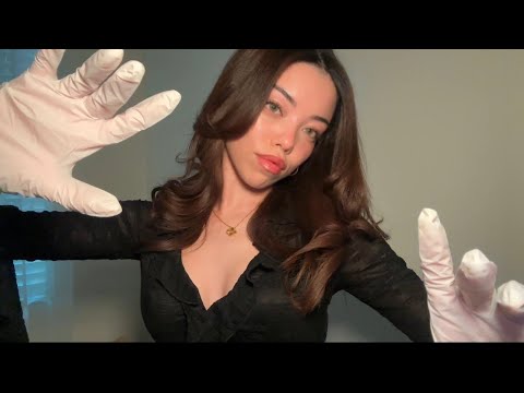 ASMR Tingly Face Examination *personal attention* 🤍