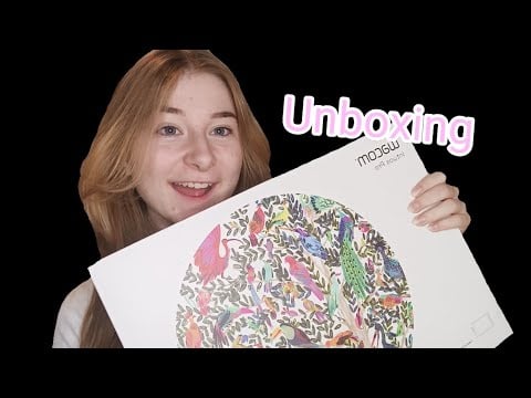 Dansk ASMR unboxing af Wacom intuos pro