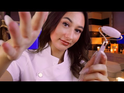 ASMR Facial and Massage Spa Roleplay for a DEEP Sleep ~ layered sounds & personal attention