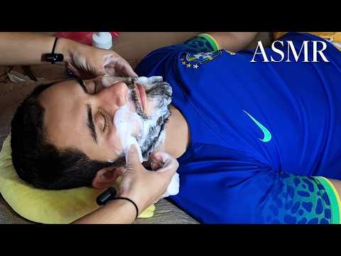 ASMR APLICADO: cuidados faciais para relaxar