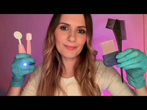 Fastest Medical ASMR | Dentist, Ear Exam, Lice Check, Eye Exam, Cranial Nerve Exam 🩺