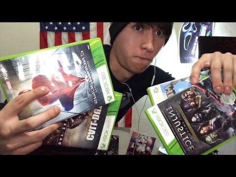 Tapping and Whispering on Old Xbox 360 Games To Help You Sleep 🎮🌌 ASMR