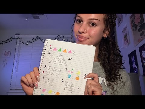 Lofi ASMR | You MUST pass this test!!!