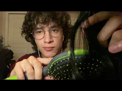 ASMR Playing With Your Hair💤